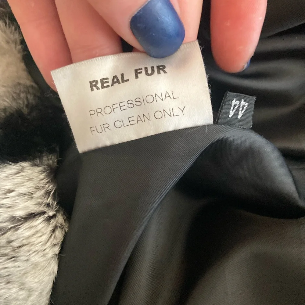 Bloomingdale’s inspired MINK! Coat size 44 - Picture 5 of 7